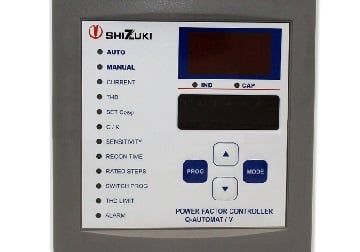 BỘ ĐIỀU KHIỂN TỤ BÙ SHIZUKI 6 CẤP