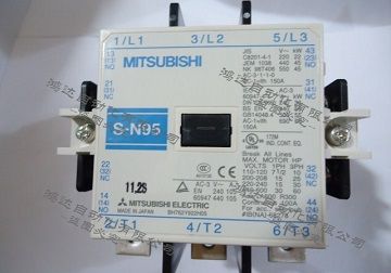 Contactor 3P 95A 220V/380V Mitsu S-N95