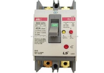 CB chống rò LS 2P 60A->100A 5Ka EBE102Fb