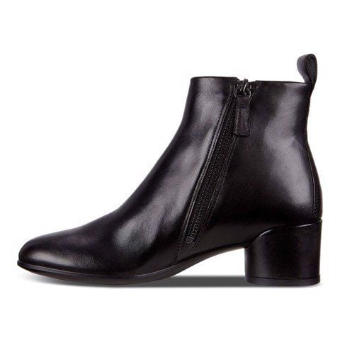 ecco black leather boots