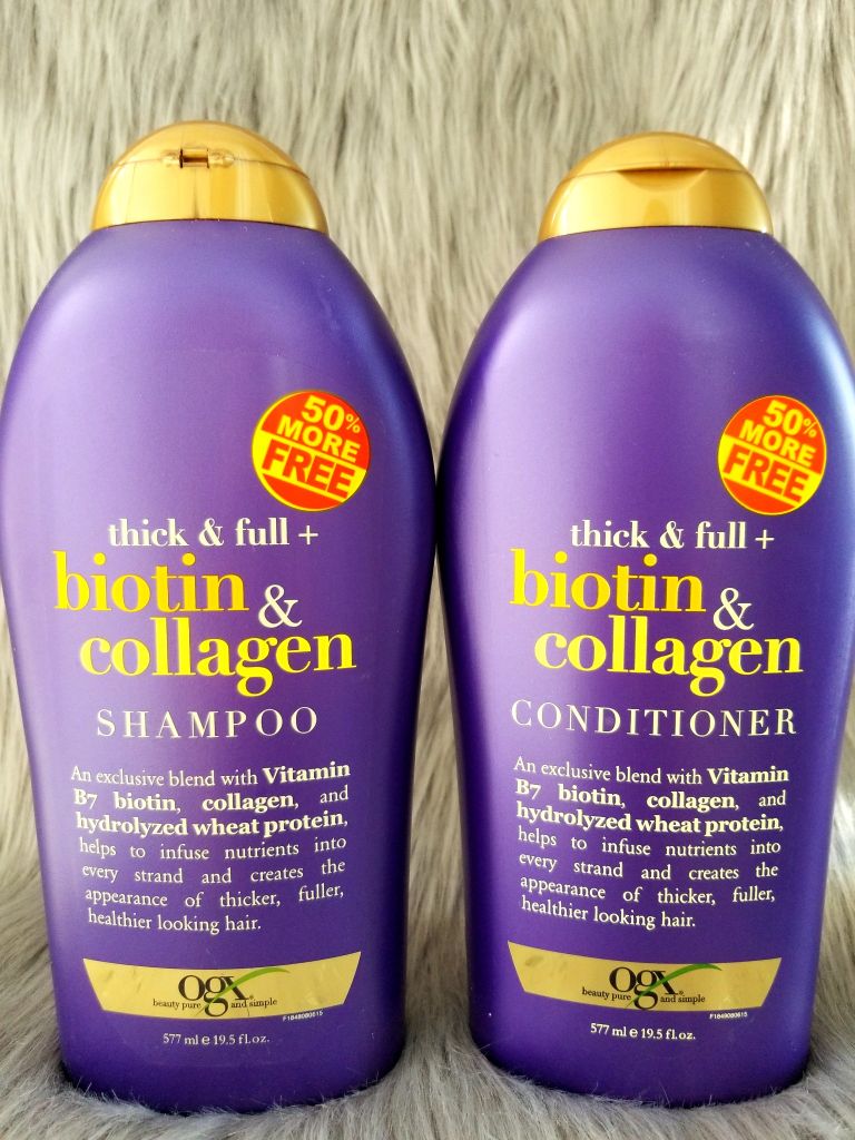 BỘ ĐÔI DẦU GỘI CHỐNG RỤNG TÓC THICK & FULL BIOTIN COLLAGEN 577ML X2