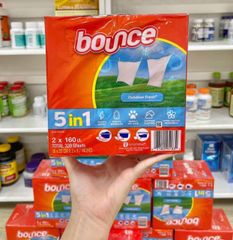 Giấy thơm quần áo Bounce của Canada hộp 160 tờ