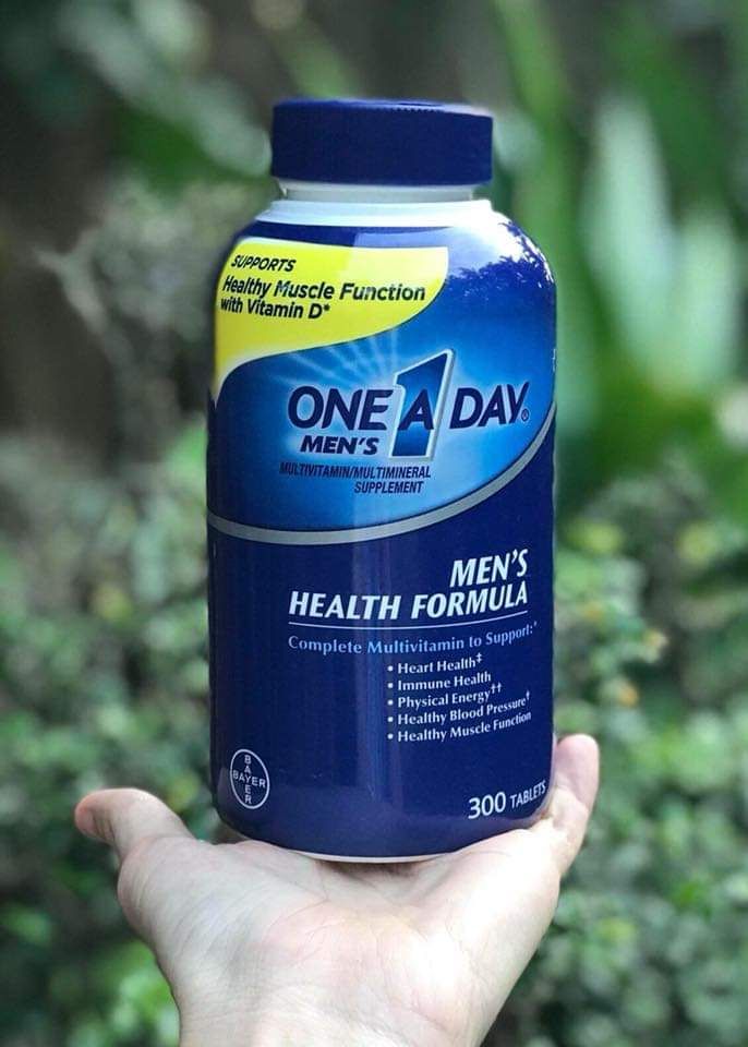 One a day Men's Health Formula 300 viên -thuốc bổ tổng hợp cho Nam giới dưới 50 tuổi của Mỹ