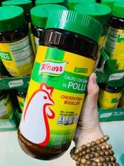 Hạt nêm Knorr Gà 1.14kg của Mỹ Chicken Flavor Bouillon