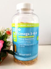 Omega 3 6 9 Support Heart Health hộp 325 viên (mẫu mới)