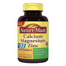 Viên uống bổ sung Calcium Magnesium Nature Made 300 viên