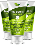  tea tree oil facial mask  - tinh chất tái tạo và trẻ hóa lan da 