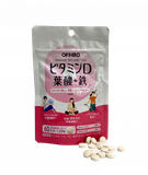  Viên uống bổ sung vitamin D axit folic sắt Orihiro 120 viên 