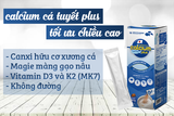  Calcium cá tuyết plus Nhật bản 