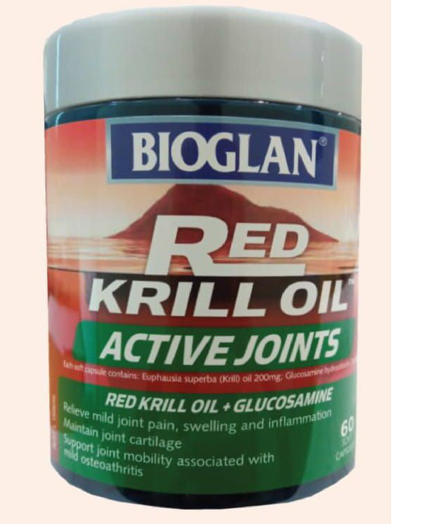 BIOGLAN RED KRILL OIL TM ACTIVE JOINTS