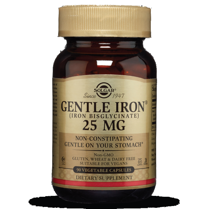 Gentle Iron (Iron Bisglycinate) 25 MG