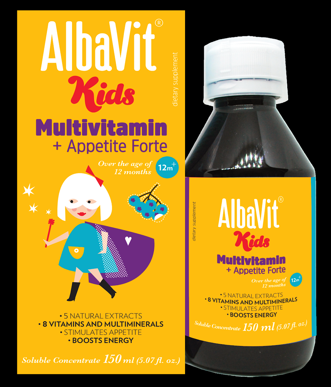 Albavit Kids Multivitamin + Appetite Forte