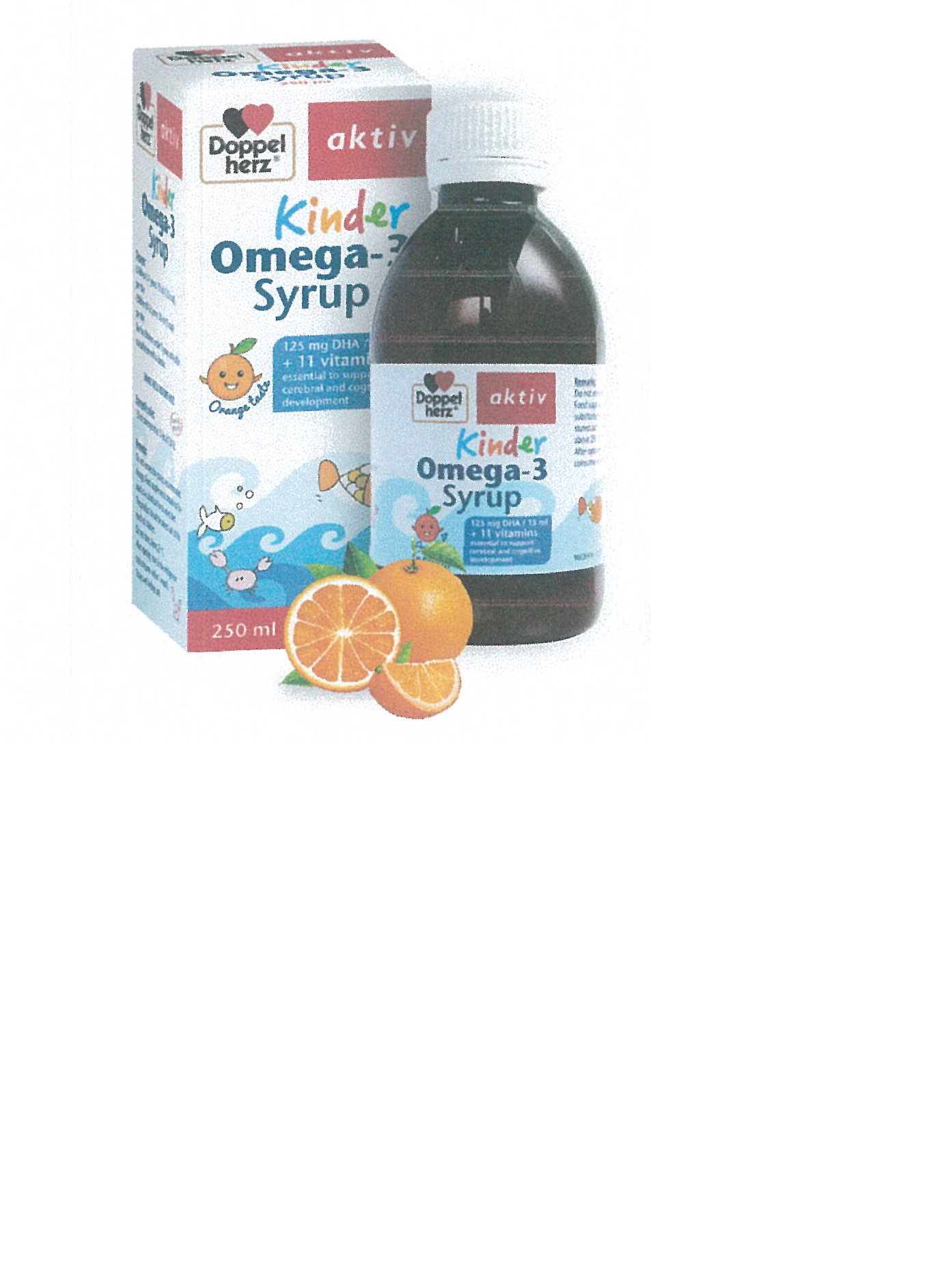 Doppelherz aktiv Kinder Omega 3 syrup