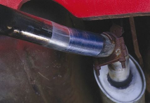 Băng Keo Chịu Nhiệt Lấp Vết Nứt Bộ Giảm Thanh (pô xe) - Muffler Tape Putty | Soft99 - Made in Japan | B-019