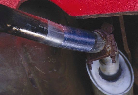 Băng Keo Chịu Nhiệt Lấp Vết Nứt Bộ Giảm Thanh (pô xe) - Wide Muffler Tape | Soft99 - Made in Japan | B-018 B-019