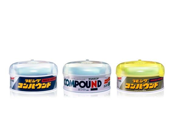 Hợp chất vệ sinh và xoá xước nhẹ sơn xe - Rubbing Compound | Soft99 - Made in Japan | B-17 B-18 B-19