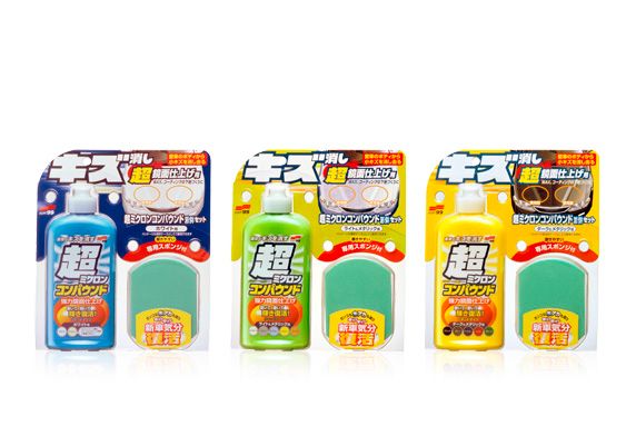 Hợp chất đánh bóng lỏng chứa hạt siêu mịn - Micro Liquid Compound Set | Soft99 - Made in Japan | W-28 W-29 W-30
