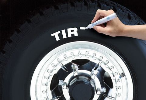 Bút Sơn Lốp Xe Màu Trắng - Tire Marker White | Soft99 - Made in Japan | B-133