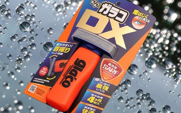 Dung dịch phủ nano, chống bám nước kính xe ô tô siêu mạnh, tuột nước nhanh. Độ bền 4 tháng- Glaco DX 110ml | Soft99 - Made in Japan | G-315