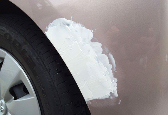 Bột trét chuyên dụng sửa chữa cản nhựa xe - Bumper Putty (White & Natural) | Soft99 - Made in Japan | B-011