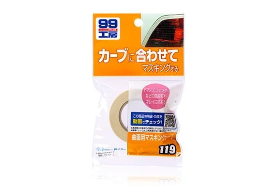 Băng Keo Giấy Che Phủ Bề Mặt - Crepe Masking Tape | Soft99 - Made in Japan | B-119