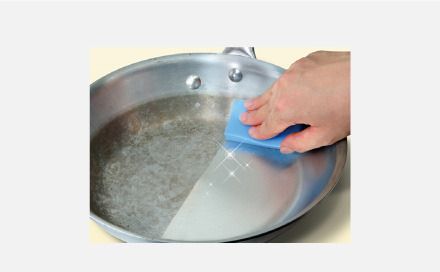 Miếng bọt biển tẩy vết khét và rỉ sét cho nồi chảo kim loại Scrbbing Sponge For Rust & Scorched Part Of Frying 685-B