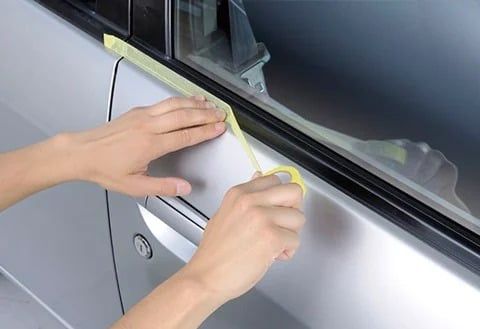 Băng Keo Che Phủ Bề Mặt - Masking Tape | Soft99 - Made in Japan | B-120