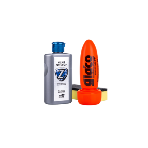 [Bộ] Chăm Sóc Xe Toàn Diện 12 - Glaco Compound Z + Glaco Roll On Instant Dry