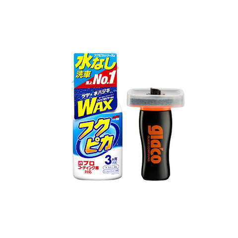 [Bộ] Chăm Sóc Xe Toàn Diện 07 - Glaco Compound Roll On + Fukupika Advance Type
