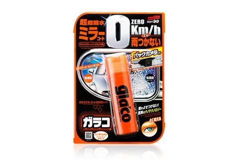 Phủ Nano Gương Chiếu Hậu Xe Ô tô. Độ bền 1 tháng - Glaco Mirror Coat Zero | Soft99 - Made in Japan | G-65