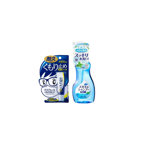 [Bộ] Giải Pháp Chăm Sóc Kính Mắt Hoàn Hảo 03 - An-ti Fog Gel for Glasses và Shampoo for Glasses Extra Clean