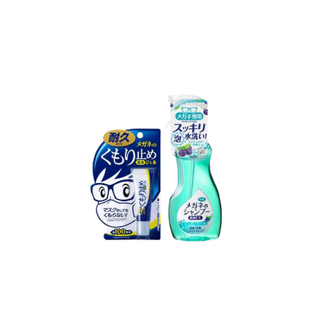 [Bộ] Giải Pháp Chăm Sóc Kính Mắt Hoàn Hảo 02 - An-ti Fog Gel for Glasses và Shampoo for Glasses Extra Clean