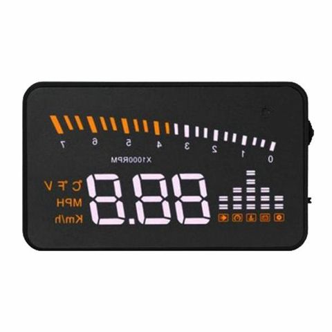 Thiết bị hiển thị tốc độ lên kính lái HUD-X5-OBD2