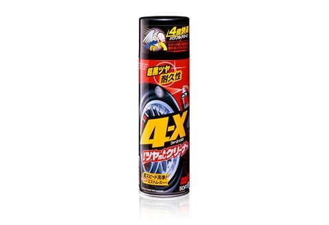 Vệ sinh Làm Sạch Lốp Xe - 4-X Tire Cleaner 470ml | Soft99 - Made in Japan | L-14