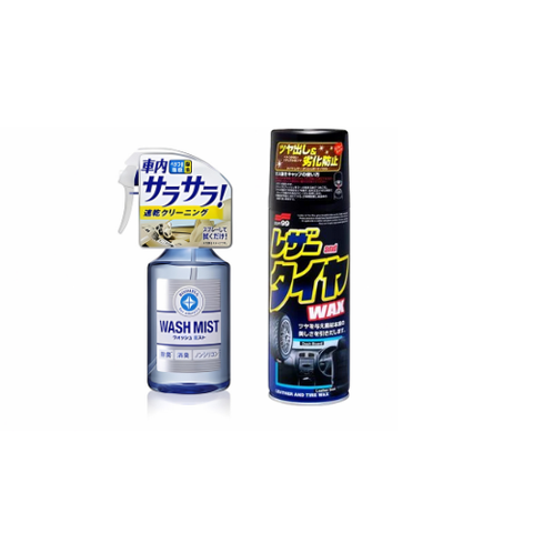 [Bộ] Chăm Sóc Xe Toàn Diện 01 – Leather & Tire Wax + Wash Mist