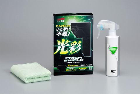 Dung Dịch Phủ Bóng Sơn & Nhựa Nhám Xe - Prism Shield | Soft99 - Made in Japan | W-175