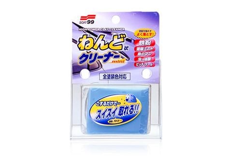 Đất Sét Tẩy Bụi Kim Loại, Bột Sắt Trên Thân Xe - Surface Smoother Mini Sof99 - Made in Japan | W-12