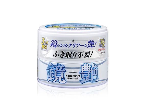 Sáp Phủ Bóng Sơn Xe. Độ bền 3 tháng - Mirror Shine Wax | Soft 99 - Made in Japan | W-212 W-213