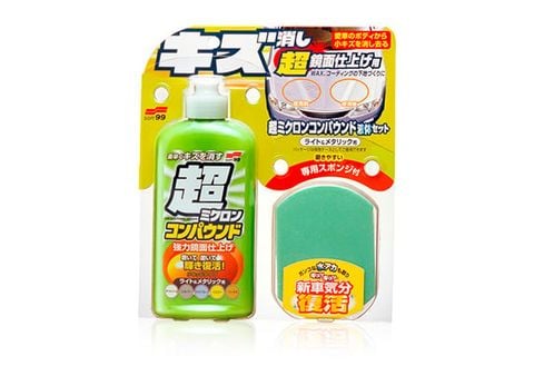 Hợp chất đánh bóng lỏng chứa hạt siêu mịn - Micro Liquid Compound Set | Soft99 - Made in Japan | W-28 W-29 W-30