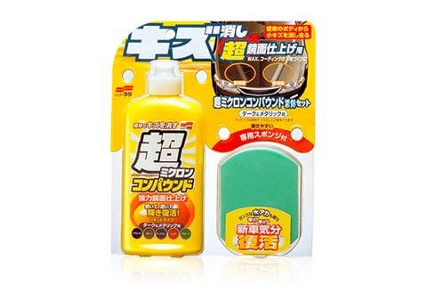 Hợp chất đánh bóng lỏng chứa hạt siêu mịn - Micro Liquid Compound Set | Soft99 - Made in Japan | W-28 W-29 W-30
