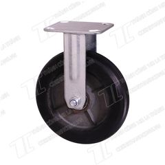 Bánh xe đẩy MKS 200 cao su gang BRK tĩnh