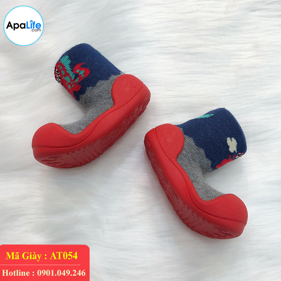 Giày tập đi Attipas Dinosaur Red A18DR AT054