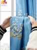 Màn Vải Họa Tiết Mẫu Đơn