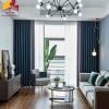 Màn Vải Chống Nắng Phối 2 Màu Vân Sọc