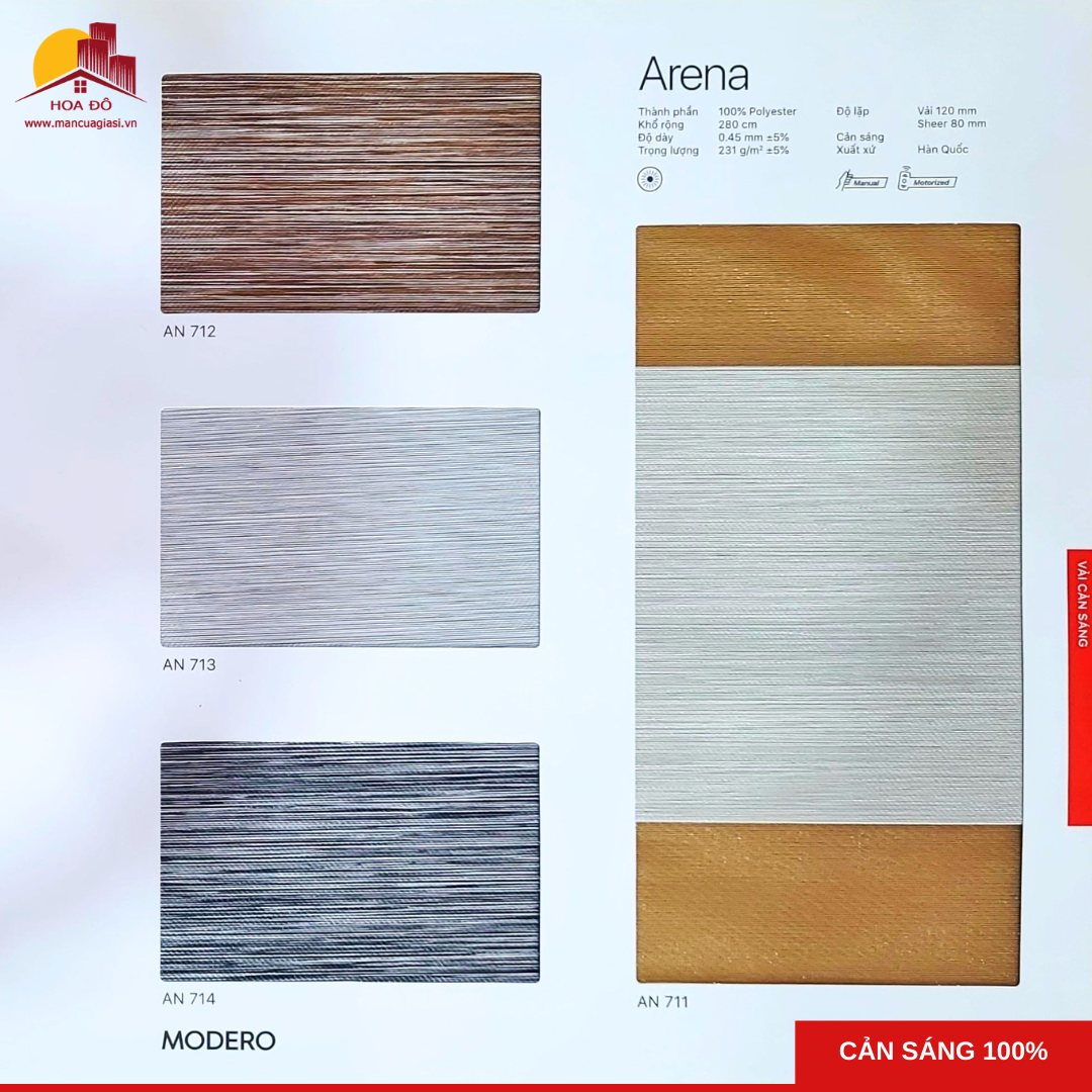 Rèm cầu vồng Hàn Quốc ARENA (AN)