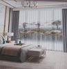 Rèm Voan Lụa In 3D