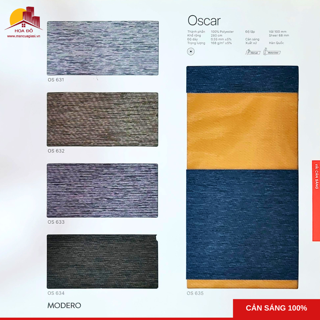 Rèm cầu vồng Hàn Quốc OSCAR (OS)