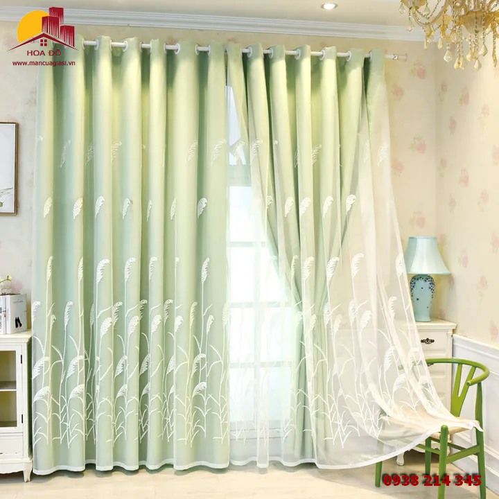 Rèm 2 Lớp Thiết Kế