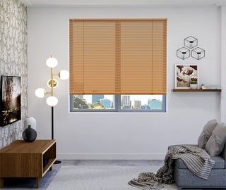 Màn Sáo Nhôm Mã ST-19 Màu Nhũ Vàng