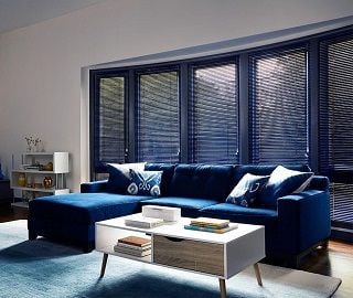 Màn Sáo Nhôm Mã ST-63 Màu Xanh Đậm